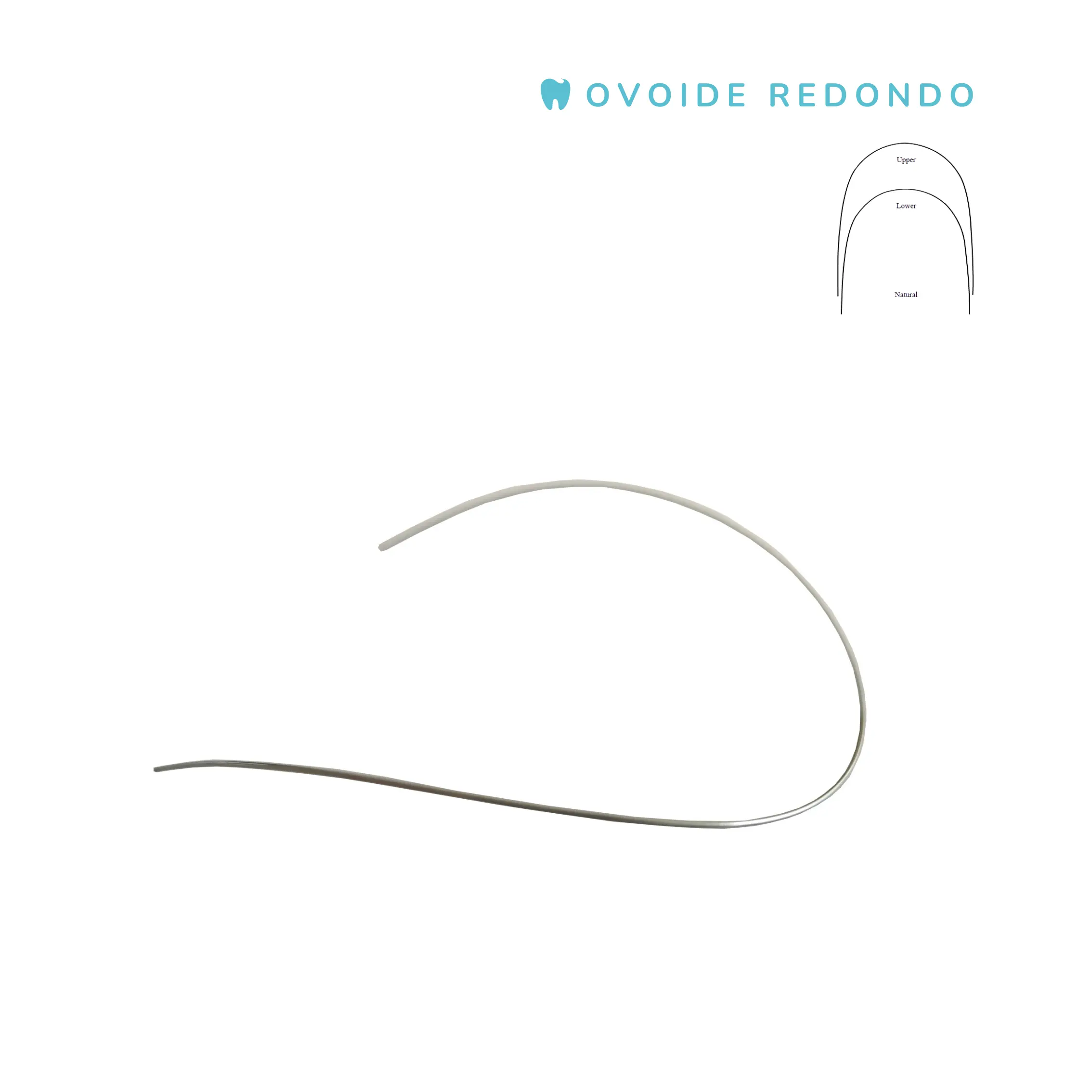 Arcos Niti Curva Reverse Redondos Arcos Niti Curva Reverse Redondos (5 uds) - Imagen 1