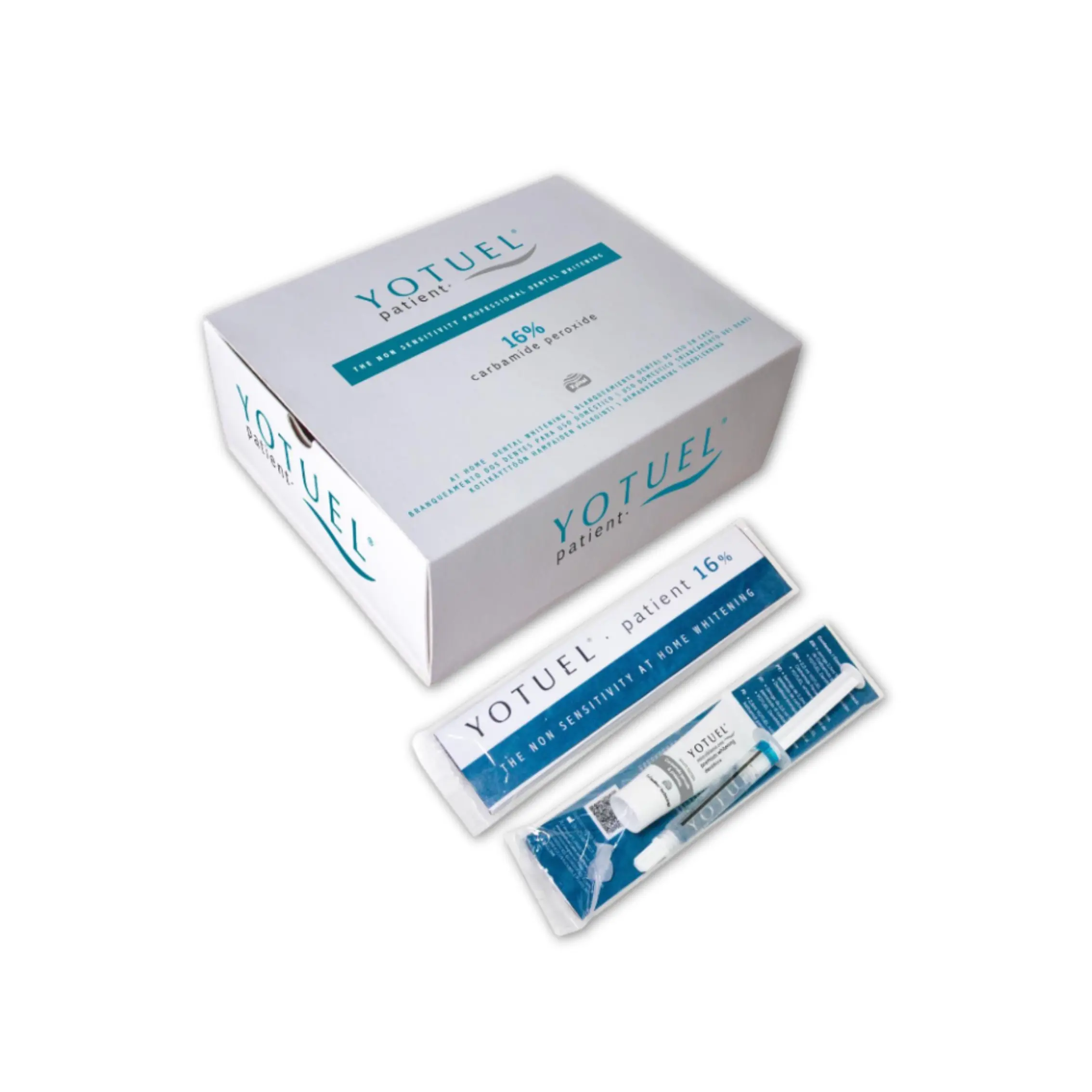 Blanqueamiento Yotuel 16% Peróxido de Carbamida 20 jeringas Blanqueamiento-Yotuel-16-Peroxido-de-Carbamida-20-jeringas.