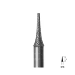 Fresa Diamante Interproximal para Turbina Grano Fino ø016 - Komet
