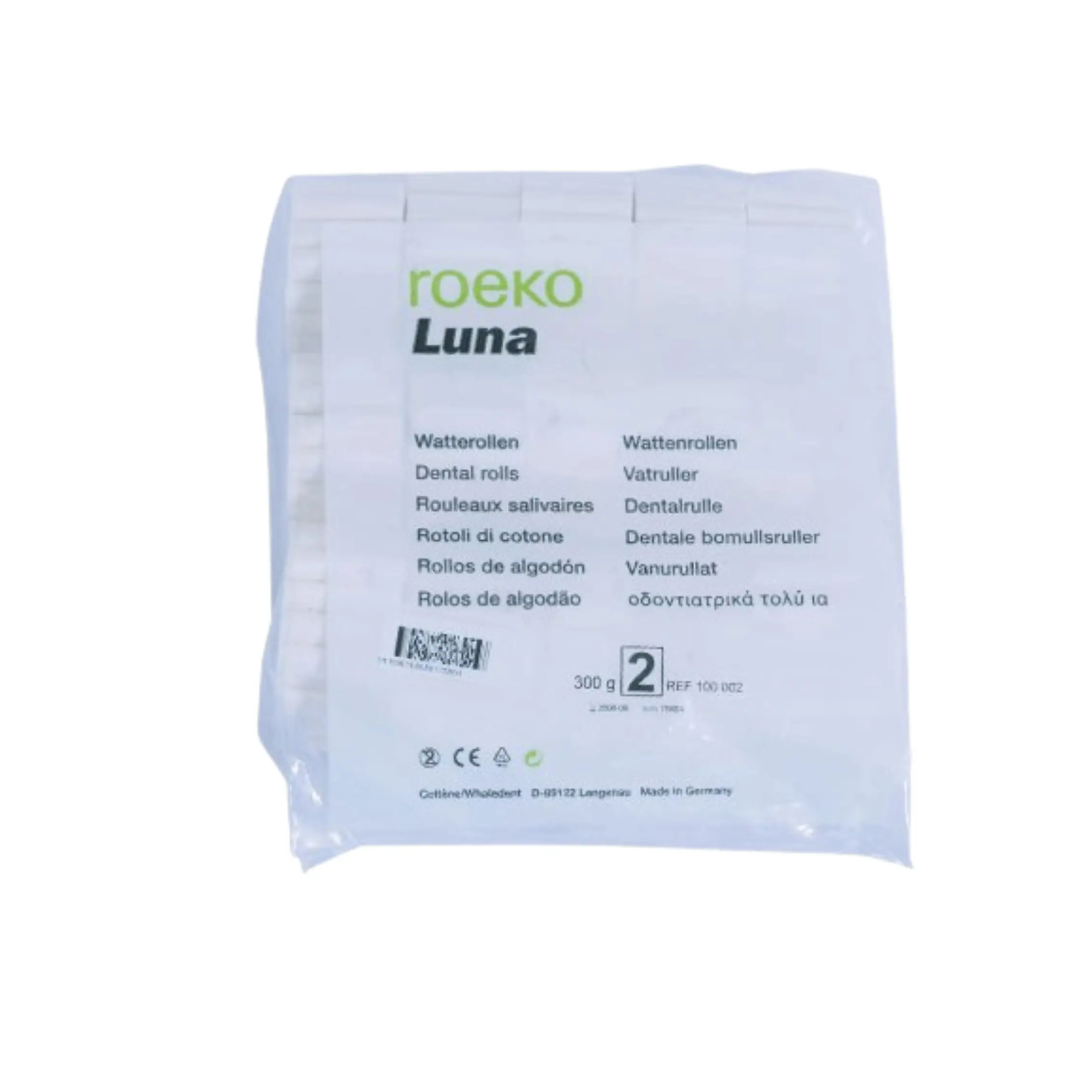 Roeko Algodón Luna rollos ( Pack de 2 x 1.000 uds) consumible dental Roeko-Algodon-Luna-rollos-Pack-de-2-x-1.000-uds-consumible-dental