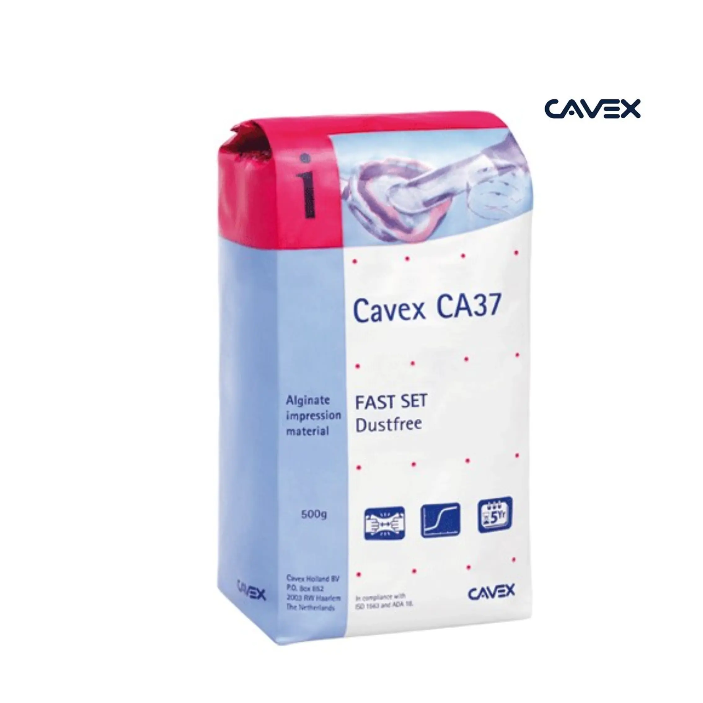 Alginato Cavex CA37 de Fraguado Rápido Alginato-Cavex-CA37-de-Fraguado-Rapido