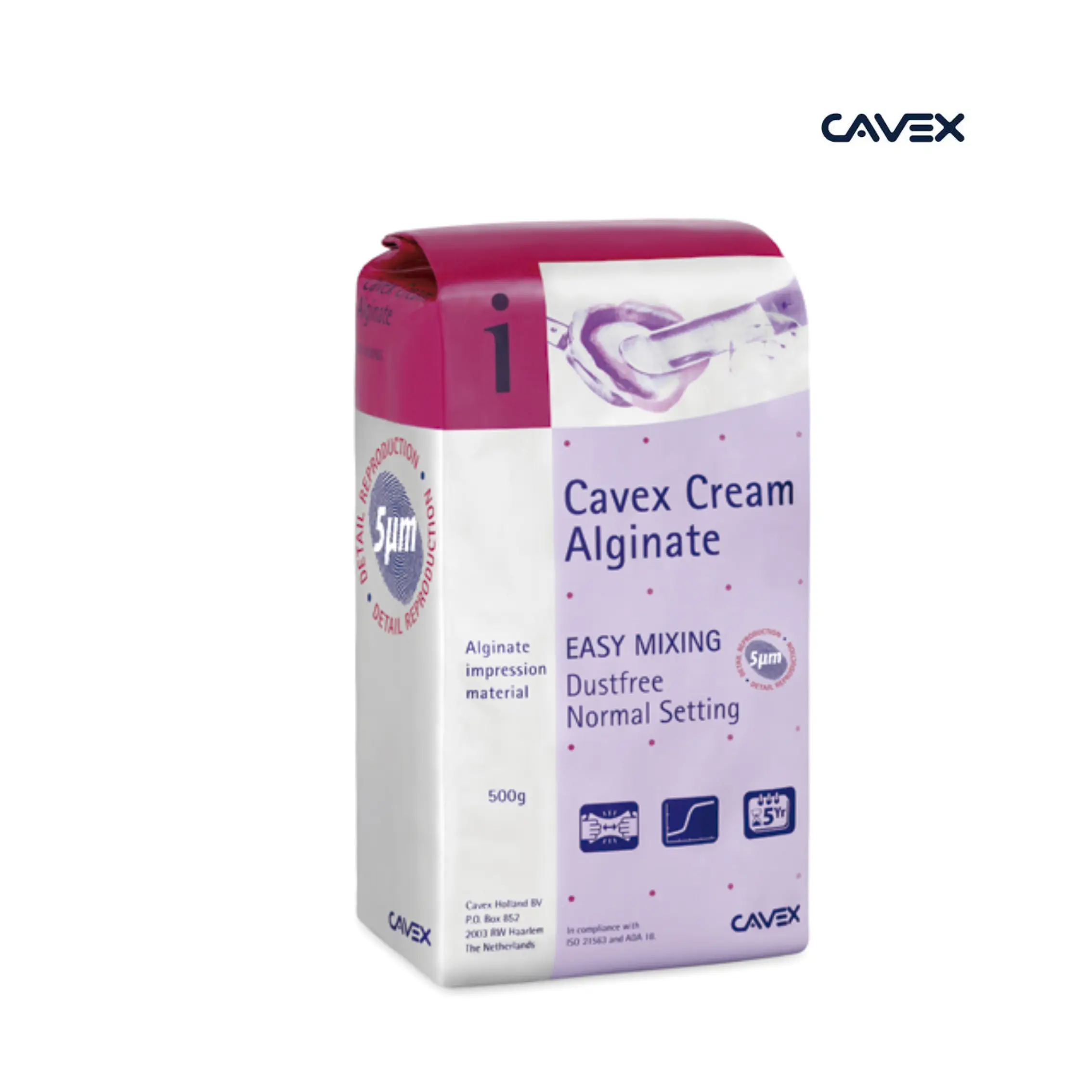 Alginato Cream Cavex 500 gr Alginato-Cream-Cavex-500-gr