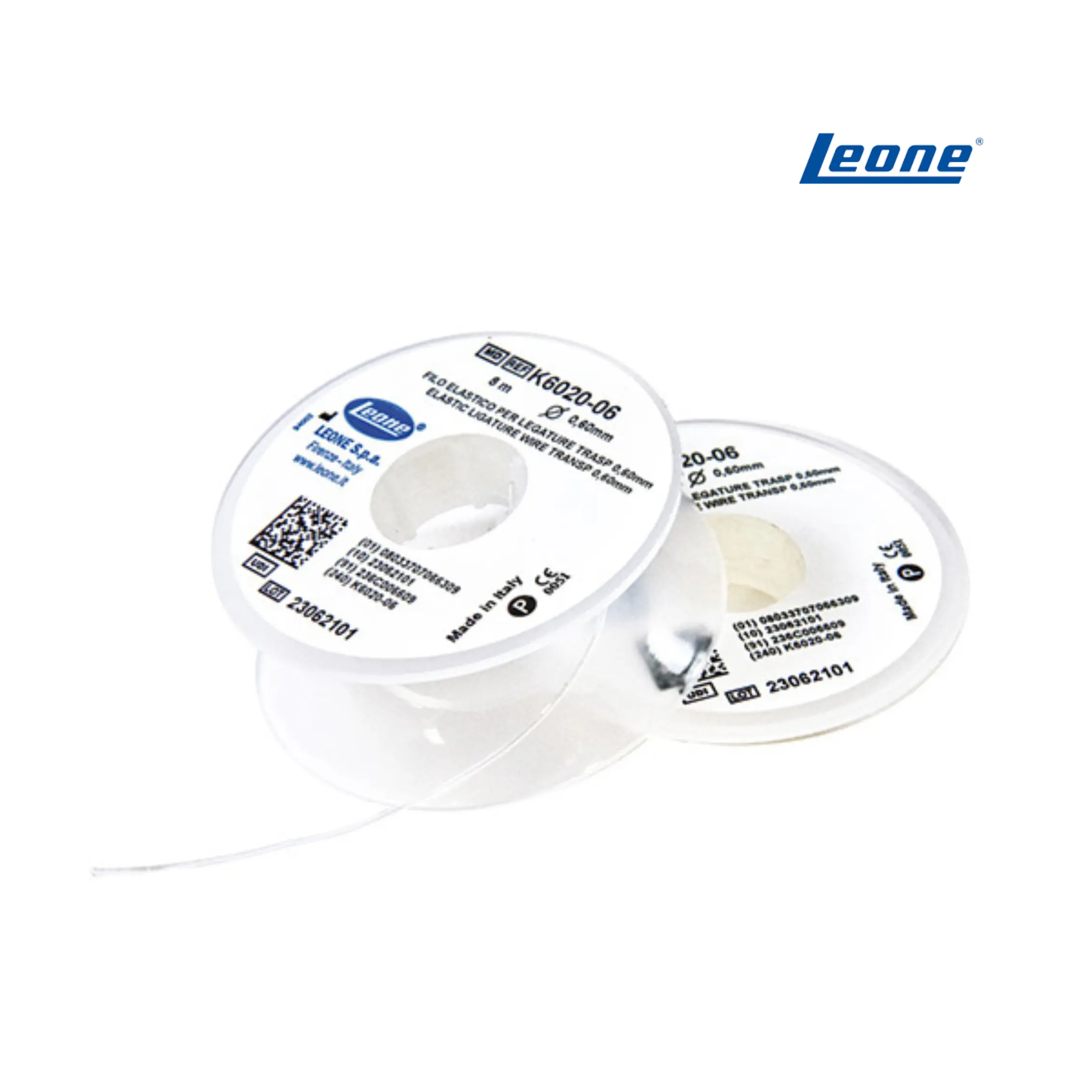Hilo elástico para ligaduras ortodónticas LK6020-06 - Leone Hilo-elastico-para-ligaduras-ortodonticas-LK6020-06-Leone