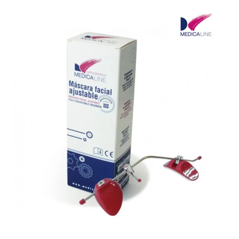 Mascara-Facial-Ajustable-Roja-Correccion-Clase-III-Medicaline