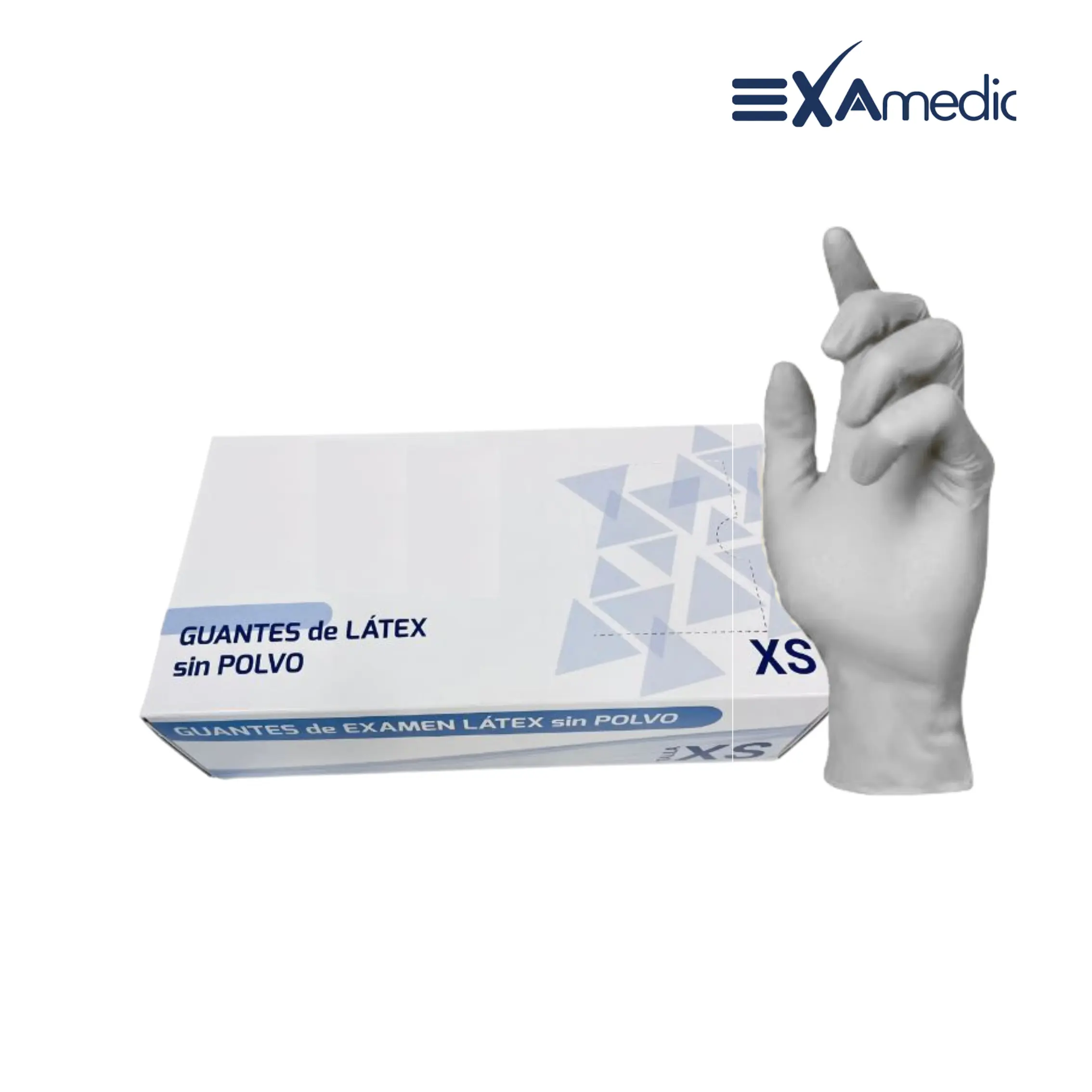 Guantes de Látex Sin Polvo - EXAmedic Guantes-de-Latex-Sin-Polvo-EXAmedic