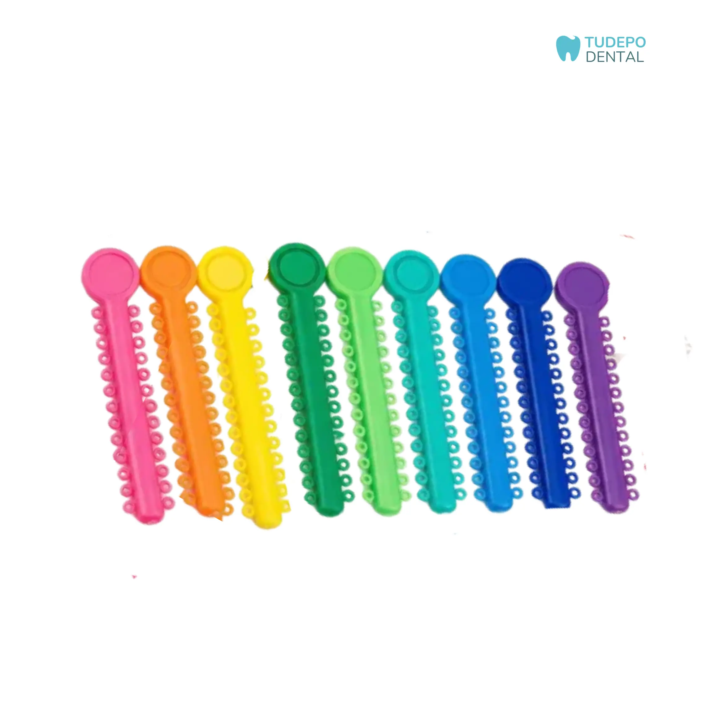 Ligaruas Elásticas Multicolor Ligaduras Elásticas Multicolor (1040 uds) - Imagen 1