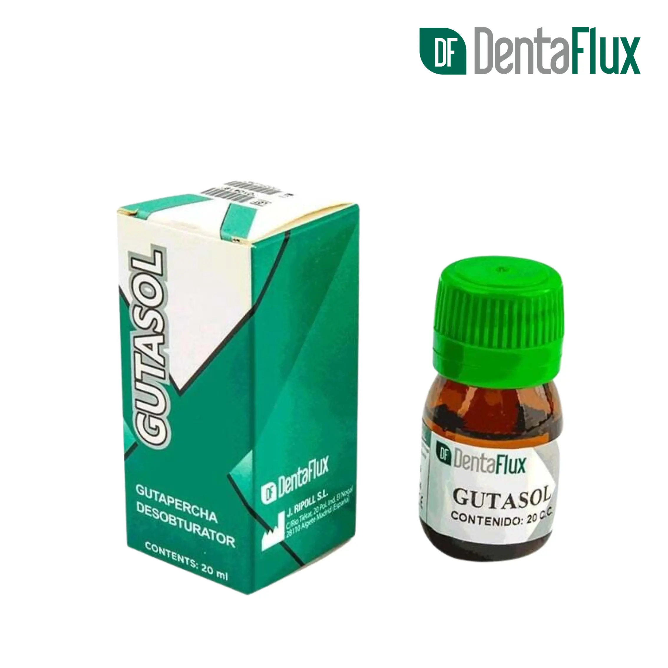 GUTASOL GUTASOL 20ml. DESOBTURADOR DE GUTAPERCHA - Imagen 1